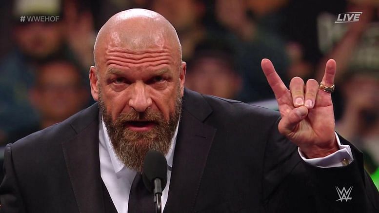 Triple H didn't hold back